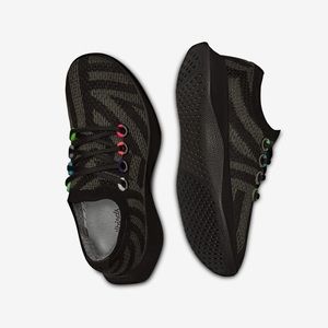 Limited Edition ALLBIRDS Women's Tree Dashers - Noise (Black Sole) Size 9, EUC.